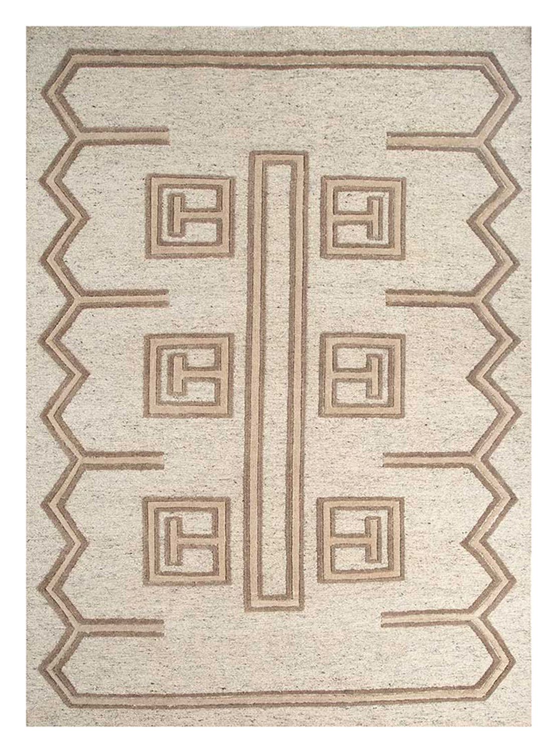 Wool Rug - 300 x 240 cm - cream