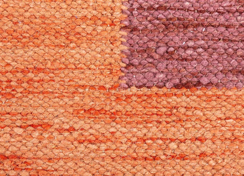 Wool Rug other shape  - 270 x 180 cm - orange