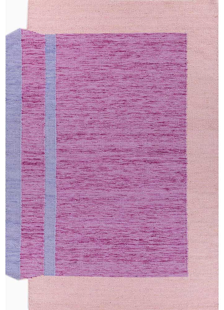 Wool Rug other shape  - 270 x 180 cm - purple