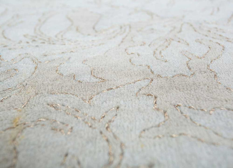 Wool Rug - 300 x 240 cm - light grey