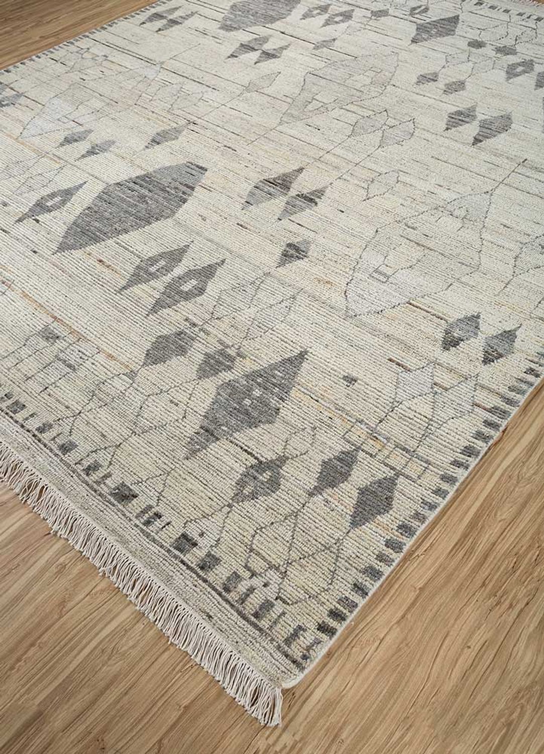 Wool Rug - 300 x 240 cm - light beige