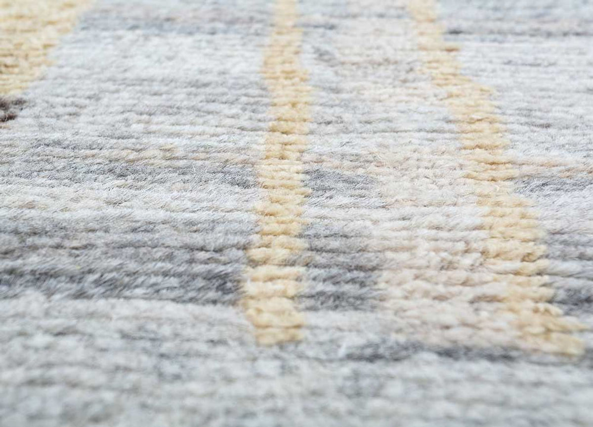 Wool Rug - 300 x 240 cm - light grey