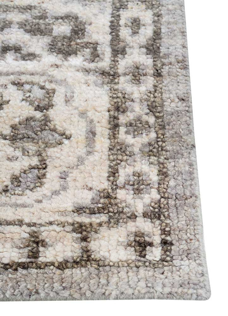 Wool Rug - 300 x 240 cm - silver