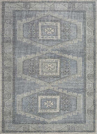 Wool Rug - 240 x 150 cm - grey