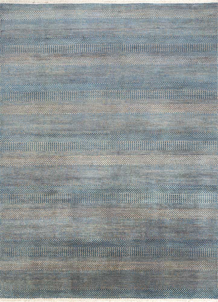 Wool Rug - 270 x 180 cm - sea blue