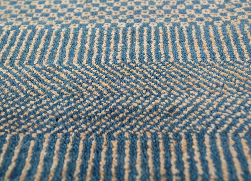 Wool Rug - 270 x 180 cm - sea blue