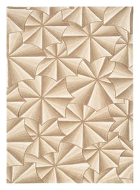 Wool Rug - 240 x 150 cm - gold