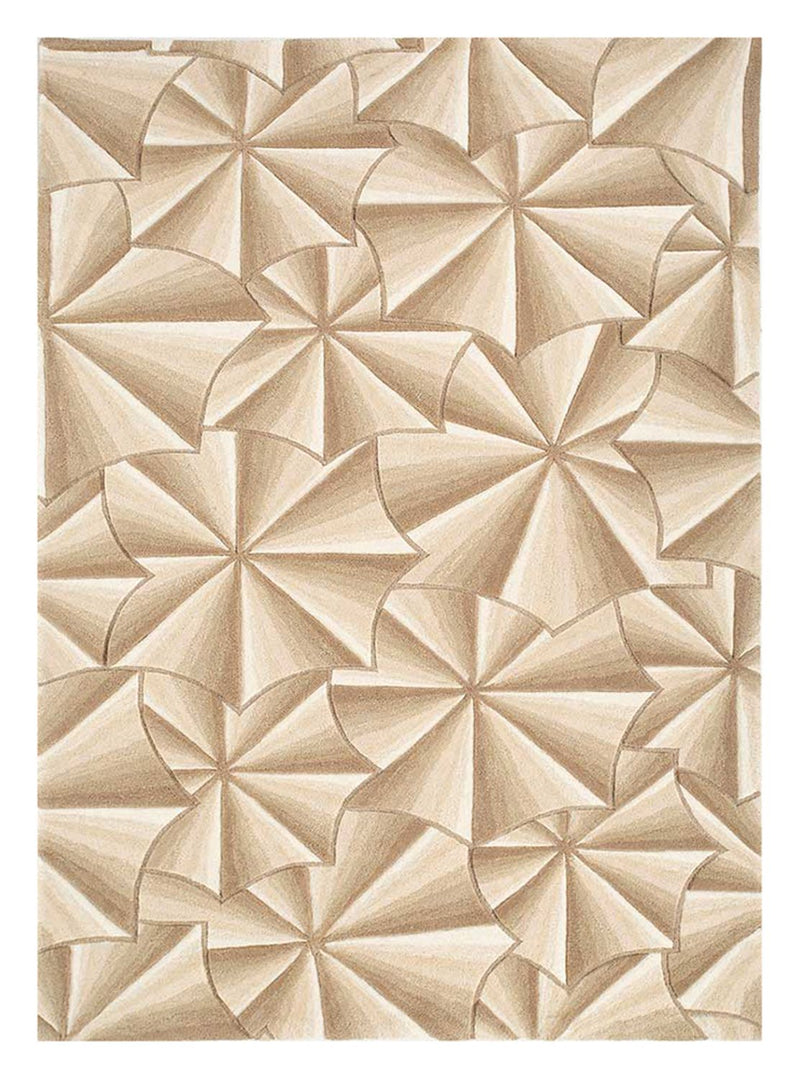 Wool Rug - 240 x 150 cm - gold