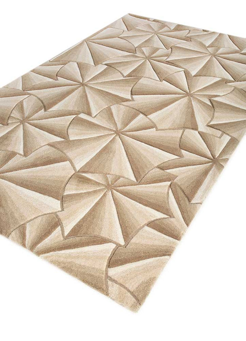 Wool Rug - 240 x 150 cm - gold