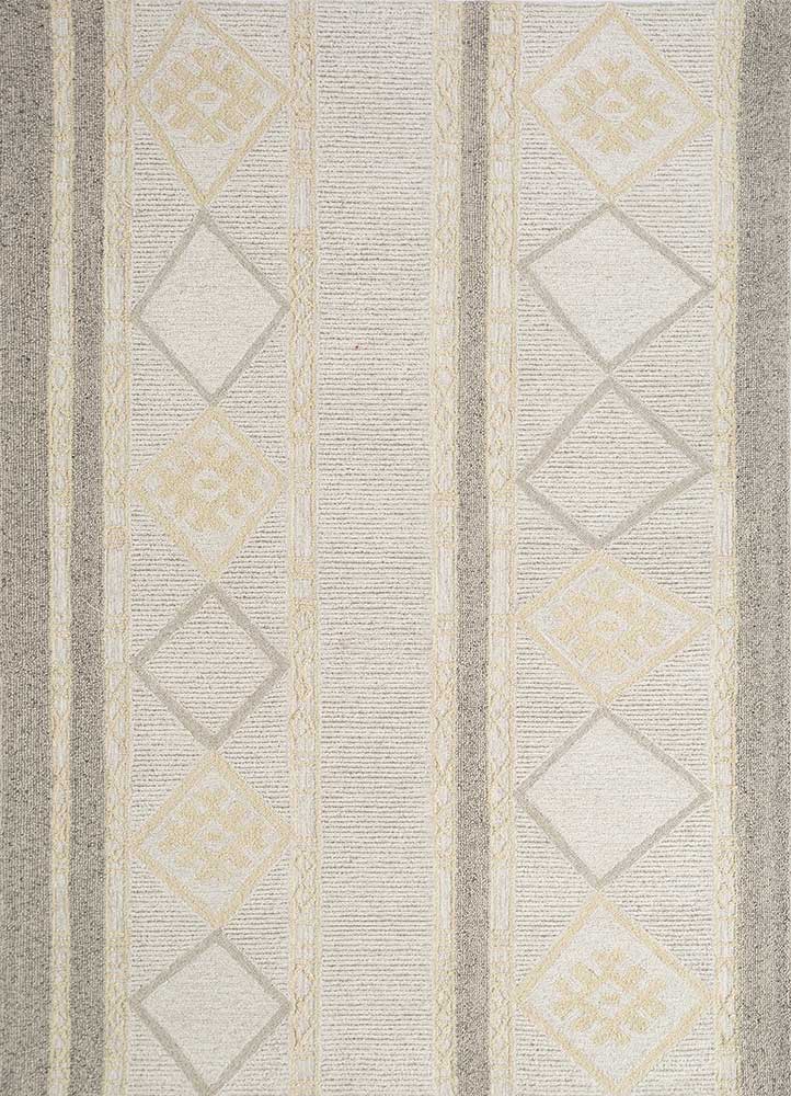 Wool Rug - 240 x 150 cm - cream
