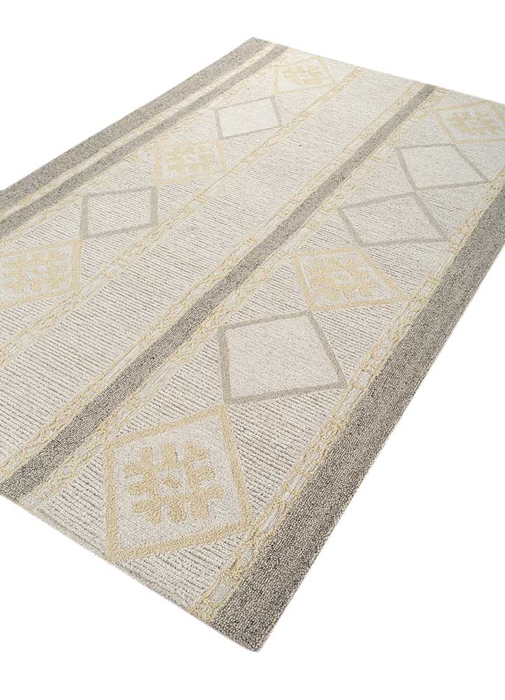 Wool Rug - 240 x 150 cm - cream