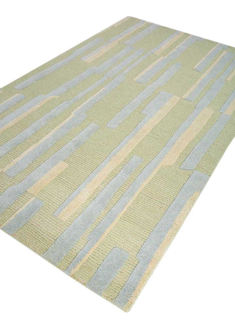 Wool Rug - 240 x 150 cm - light green