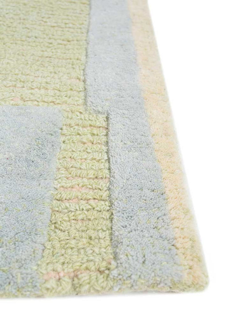 Wool Rug - 240 x 150 cm - light green