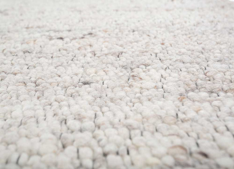 Wool Rug - 240 x 180 cm - cream