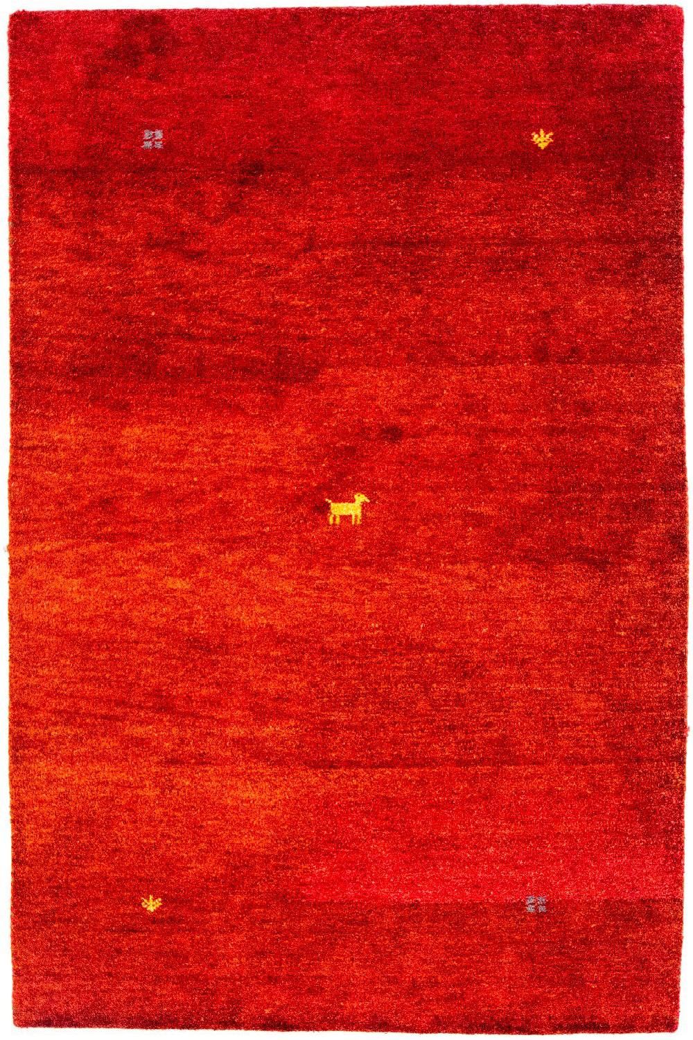 Gabbeh Rug - Indus - 176 x 118 cm - red