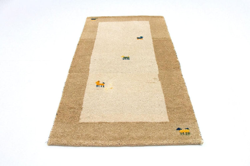 Gabbeh Rug - Indus - 140 x 70 cm - beige