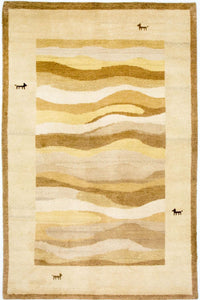 Gabbeh Rug - Indus - 203 x 140 cm - multicolored