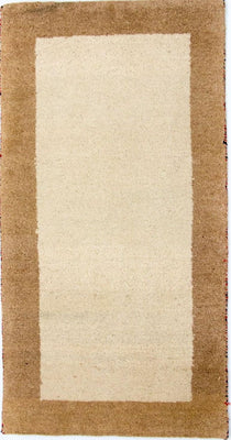 Gabbeh Rug - Indus - 132 x 68 cm - beige