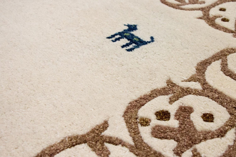 Gabbeh Rug - Indus - 228 x 155 cm - beige