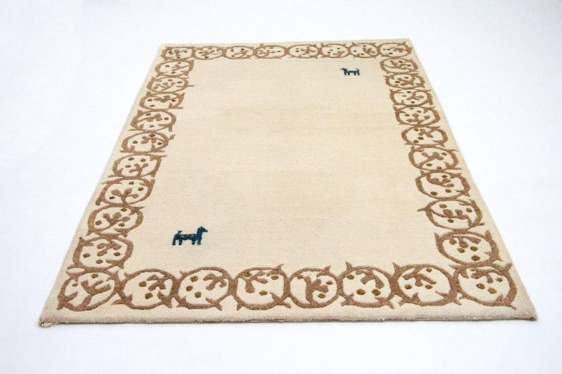 Gabbeh Rug - Indus - 228 x 155 cm - beige