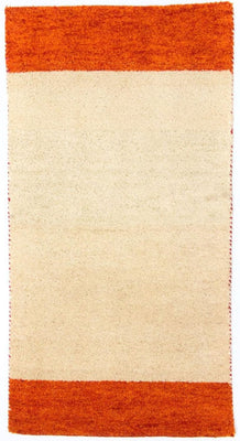 Gabbeh Rug - Indus - 140 x 70 cm - beige