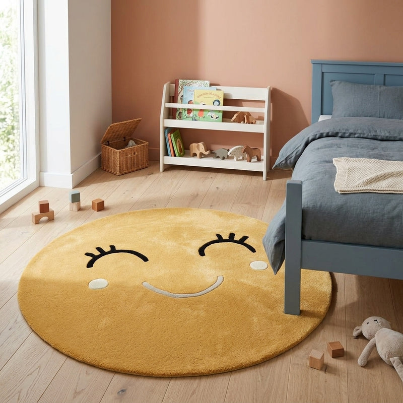 Children's Rug Happy - Wool Rug
