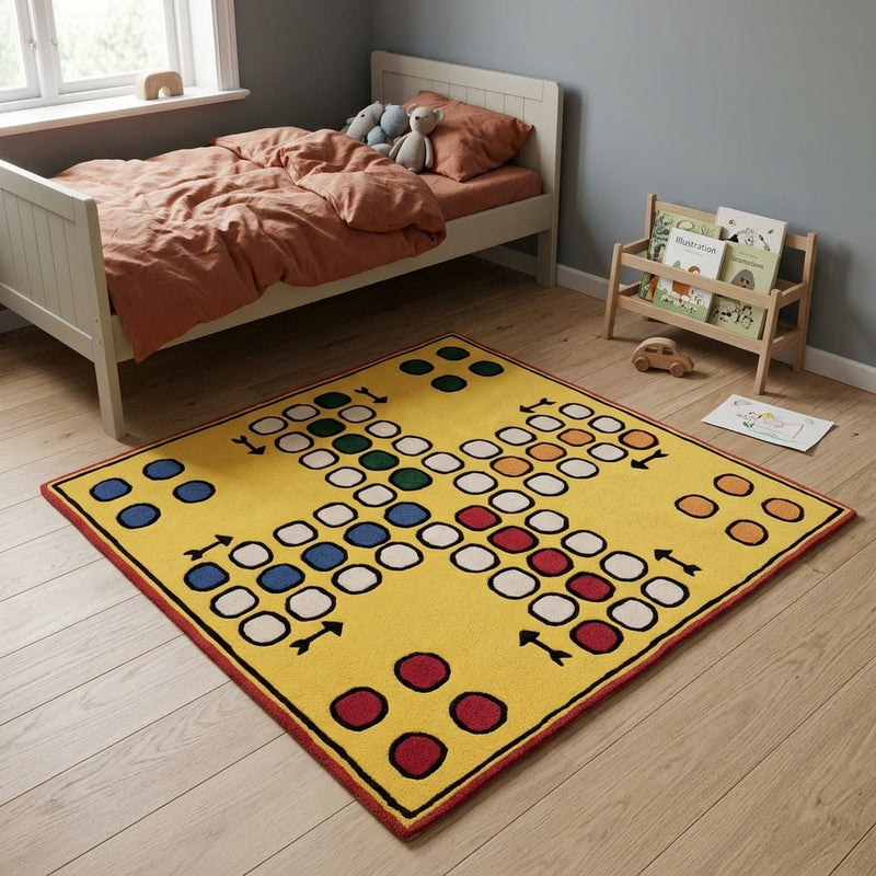 Ludo Game Rug