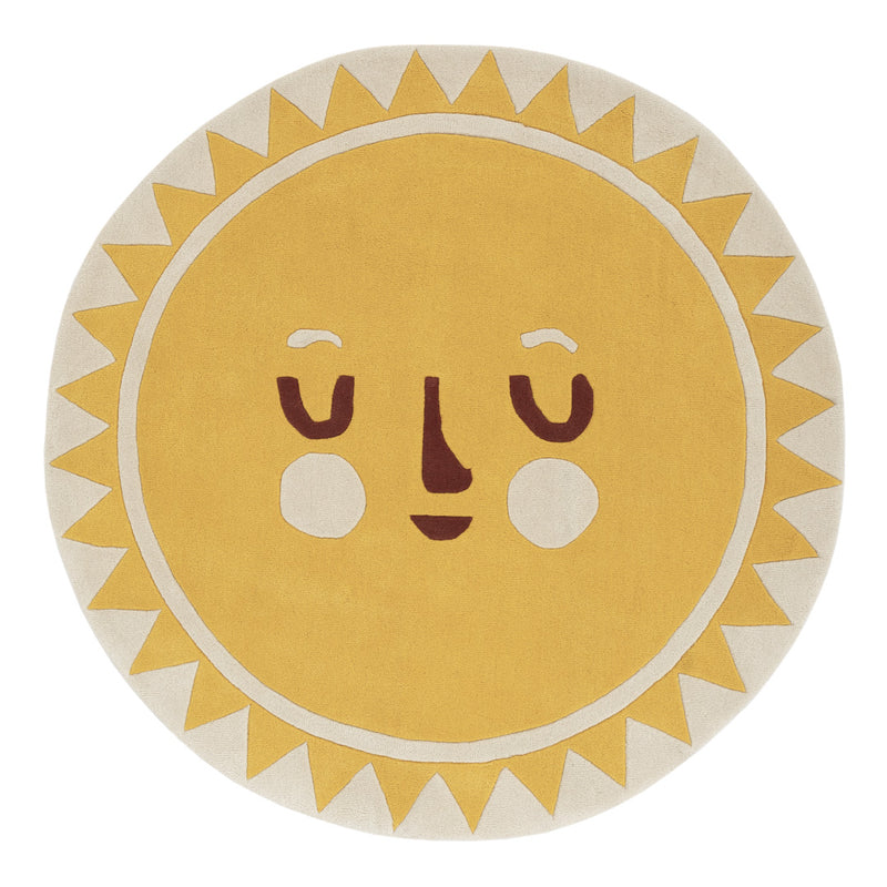 Sun Kids Rug Round