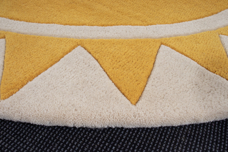 Sun Kids Rug Round