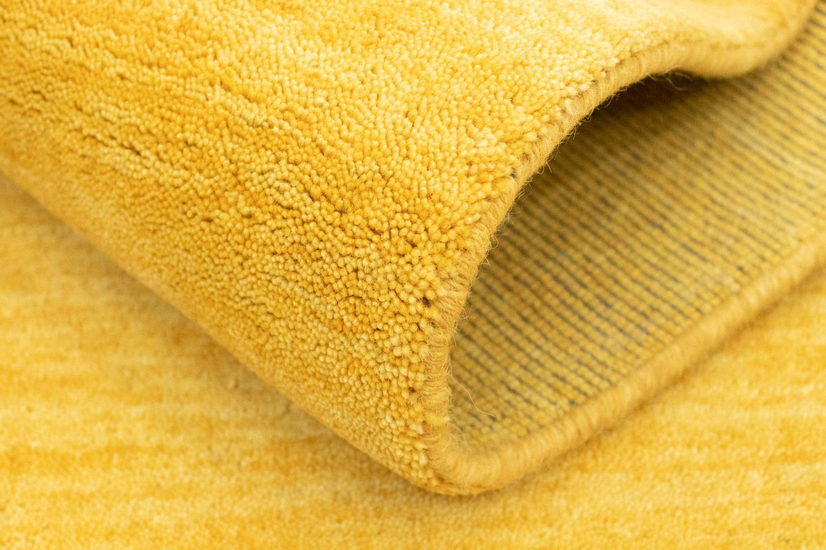 Runner Gabbeh Rug - Indus - 200 x 80 cm - gold