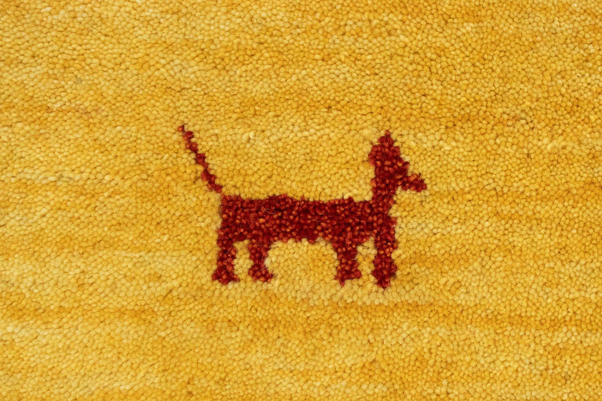Gabbeh Rug - Softy - 300 x 250 cm - gold