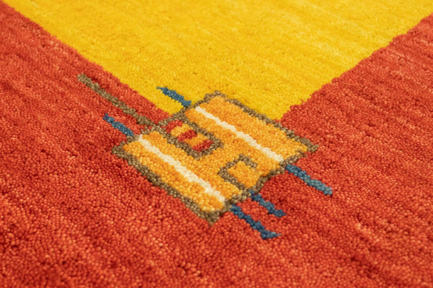 Indo Gabbeh Rug - Wool Rug