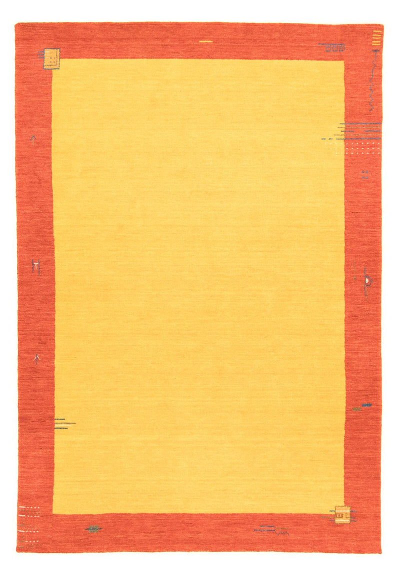 Indo Gabbeh Rug 250x300cm - Wool Rug - gold