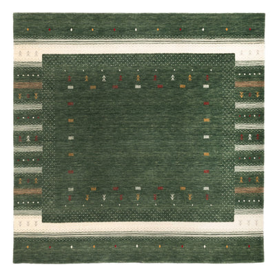 Gabbeh Rug - Loribaft Softy - Aurora Flair - square