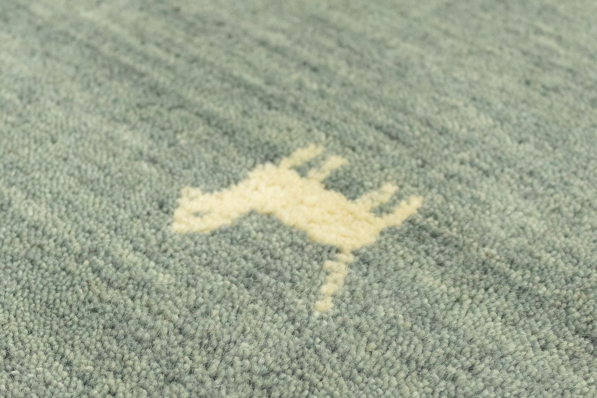 Gabbeh Rug - Indus - 300 x 250 cm - grey