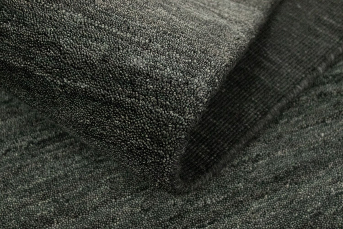 Runner Gabbeh Rug - Indus - 400 x 80 cm - grey