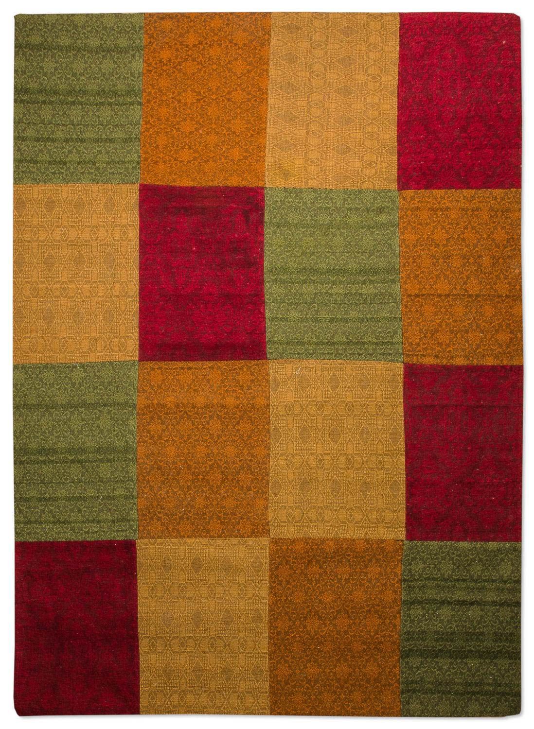 Patchwork Rug - 300 x 200 cm - colorful