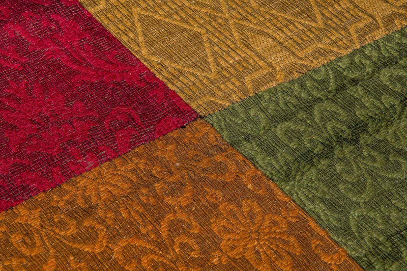 Patchwork Rug - 340 x 240 cm - colorful