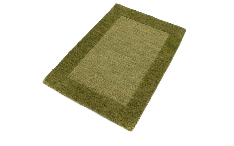 Wool Rug - 90 x 60 cm - light green