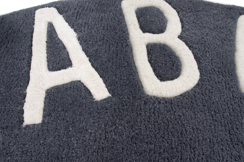 Alphabet Kids Rug ABC Round
