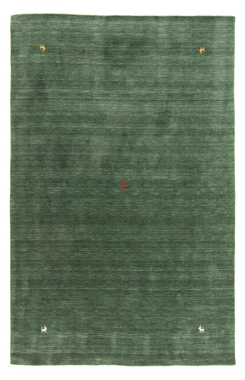 Gabbeh Rug - Softy - 160 x 90 cm - dark green