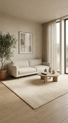 Gabbeh Rug - Softy - Erased - Uni - rectangle