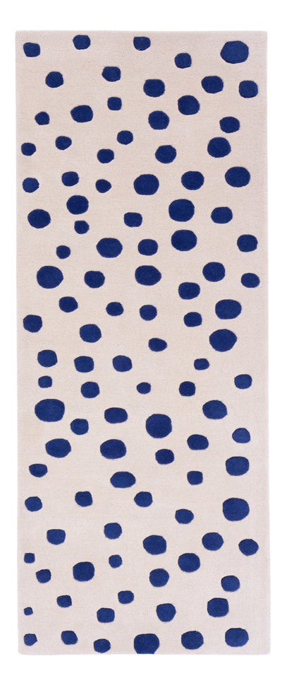 Ground White Wool Rug