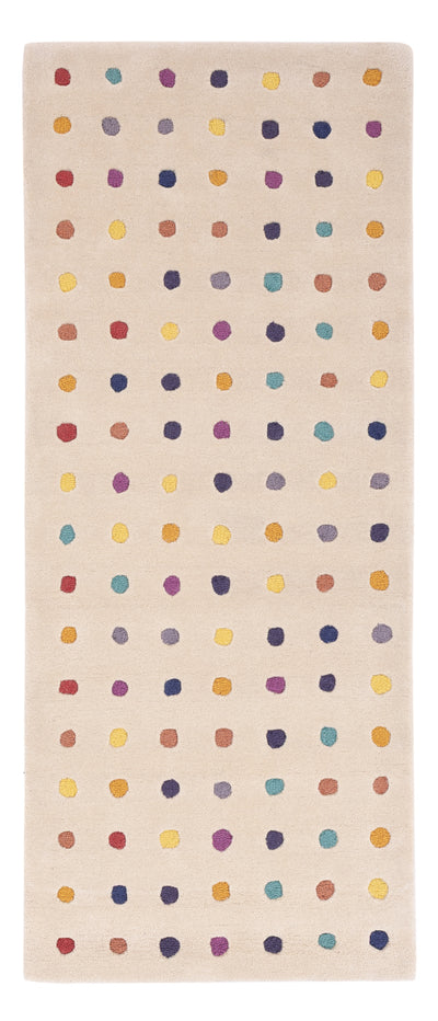 Ground White Multy Wool Rug