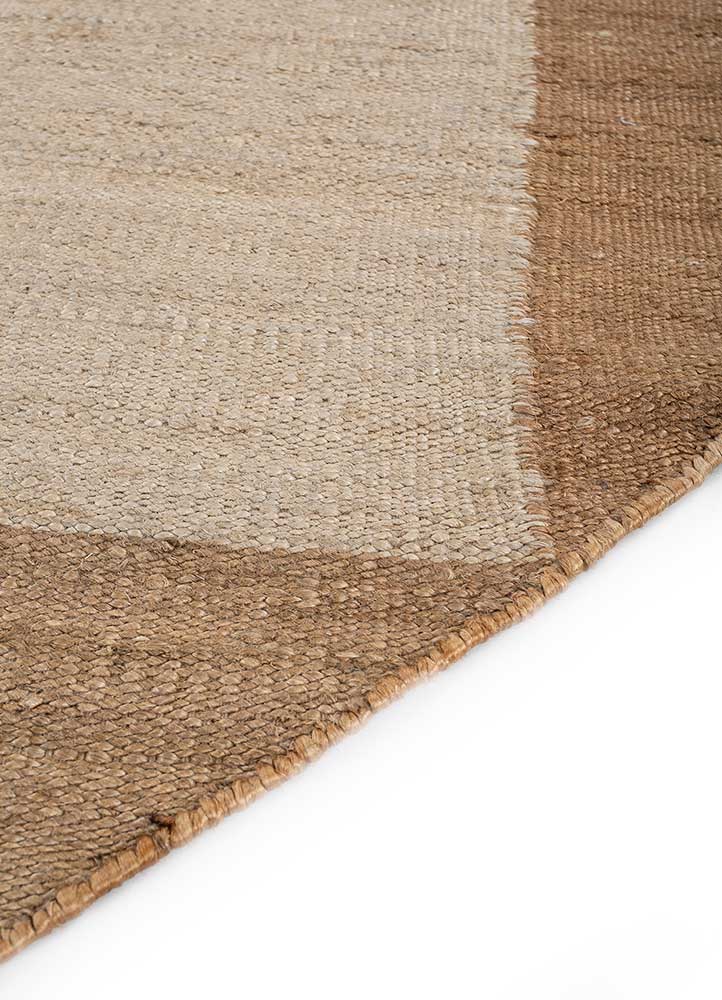 Designer Rug other shape  - 270 x 180 cm - dark beige