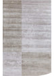Designer Teppich sonderform  - 240 x 150 cm - hellgrau