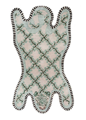 Children's Rug other shape  - 143 x 90 cm - green