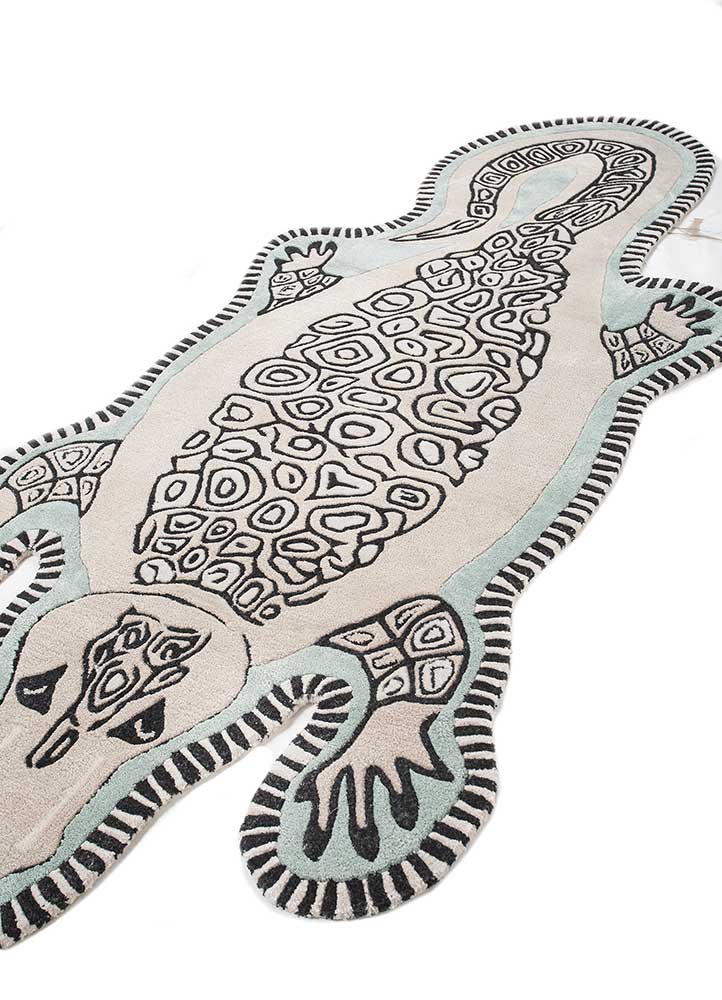 Children's Rug other shape  - 197 x 90 cm - cream