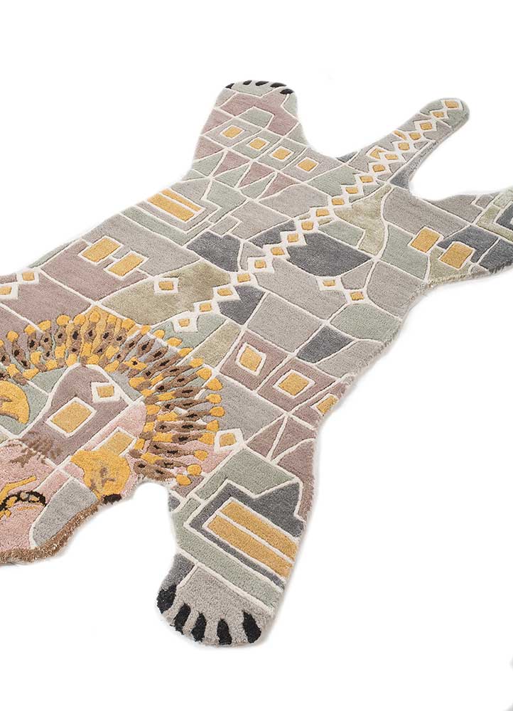 Children's Rug other shape  - 153 x 90 cm - multicolored