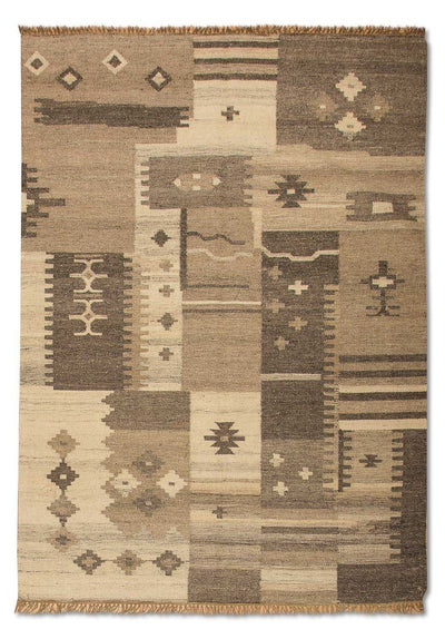 Modern Kilim Rug 140x200cm - Wool Rug